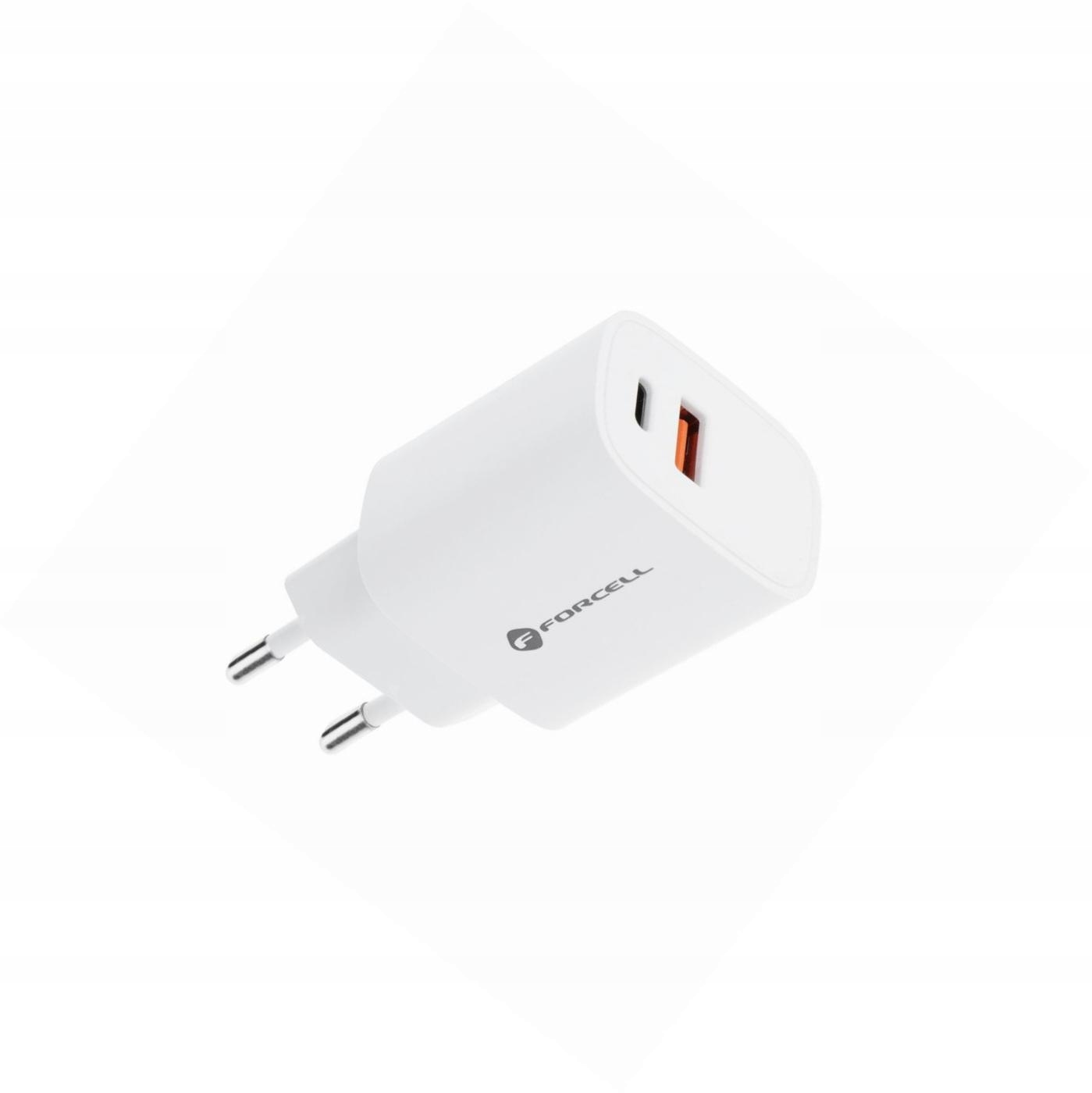 Szybka ładowarka 30W kostka 2 wejścia z kablem Usb-c do Samsung Galaxy S25