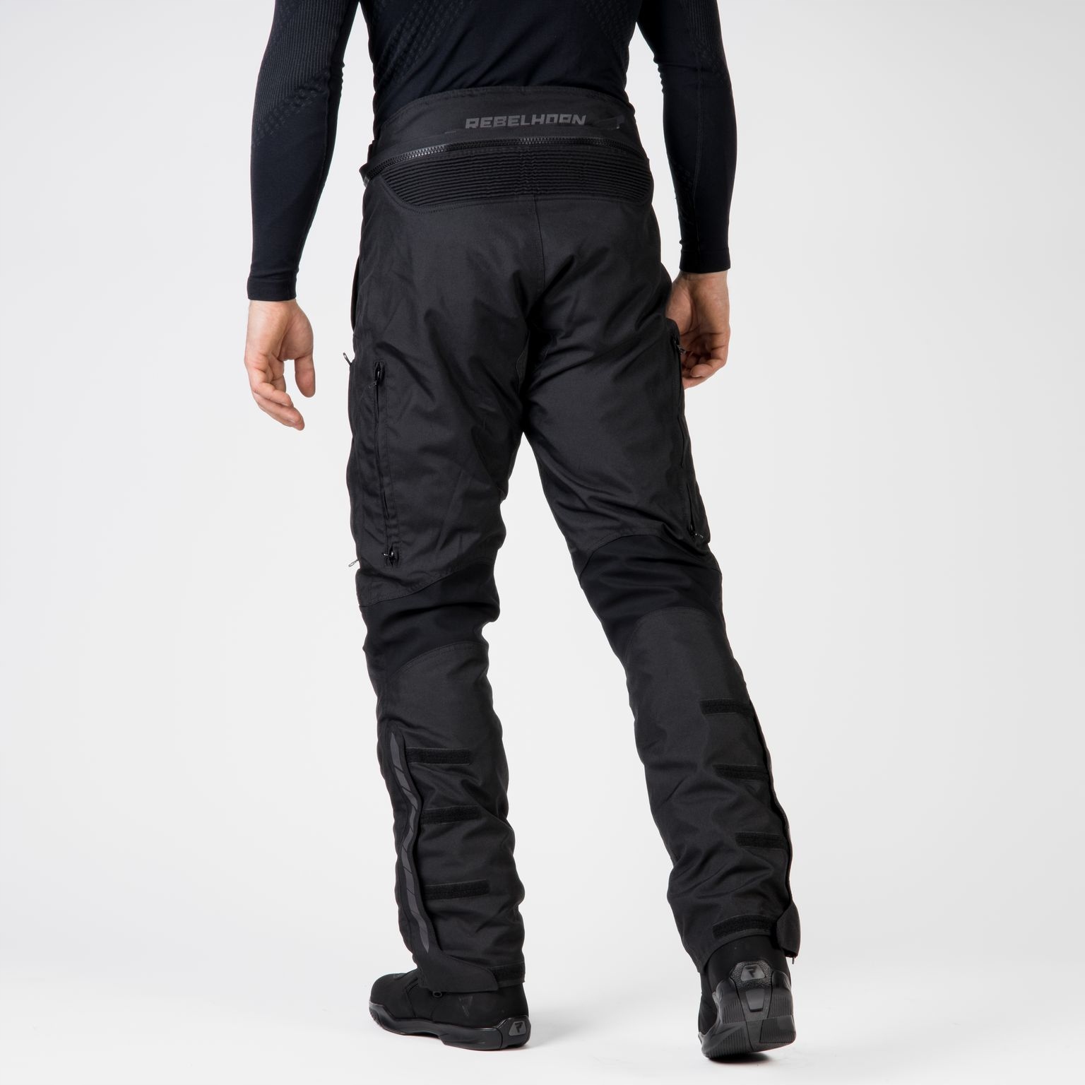 SPODNIE TEKSTYLNE REBELHORN HIKER III CZARNE 5XL Rozmiar 5XL