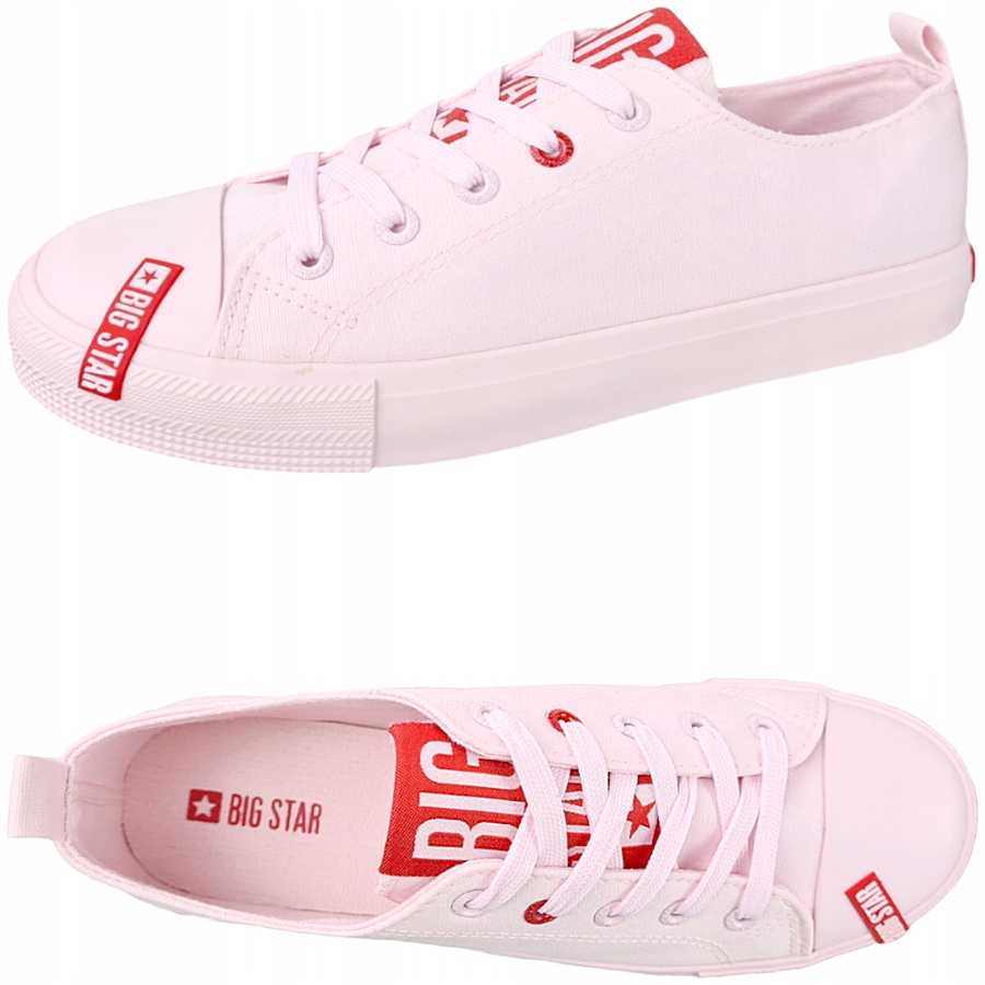 

Big Star trampki damskie różowe HH274682 39