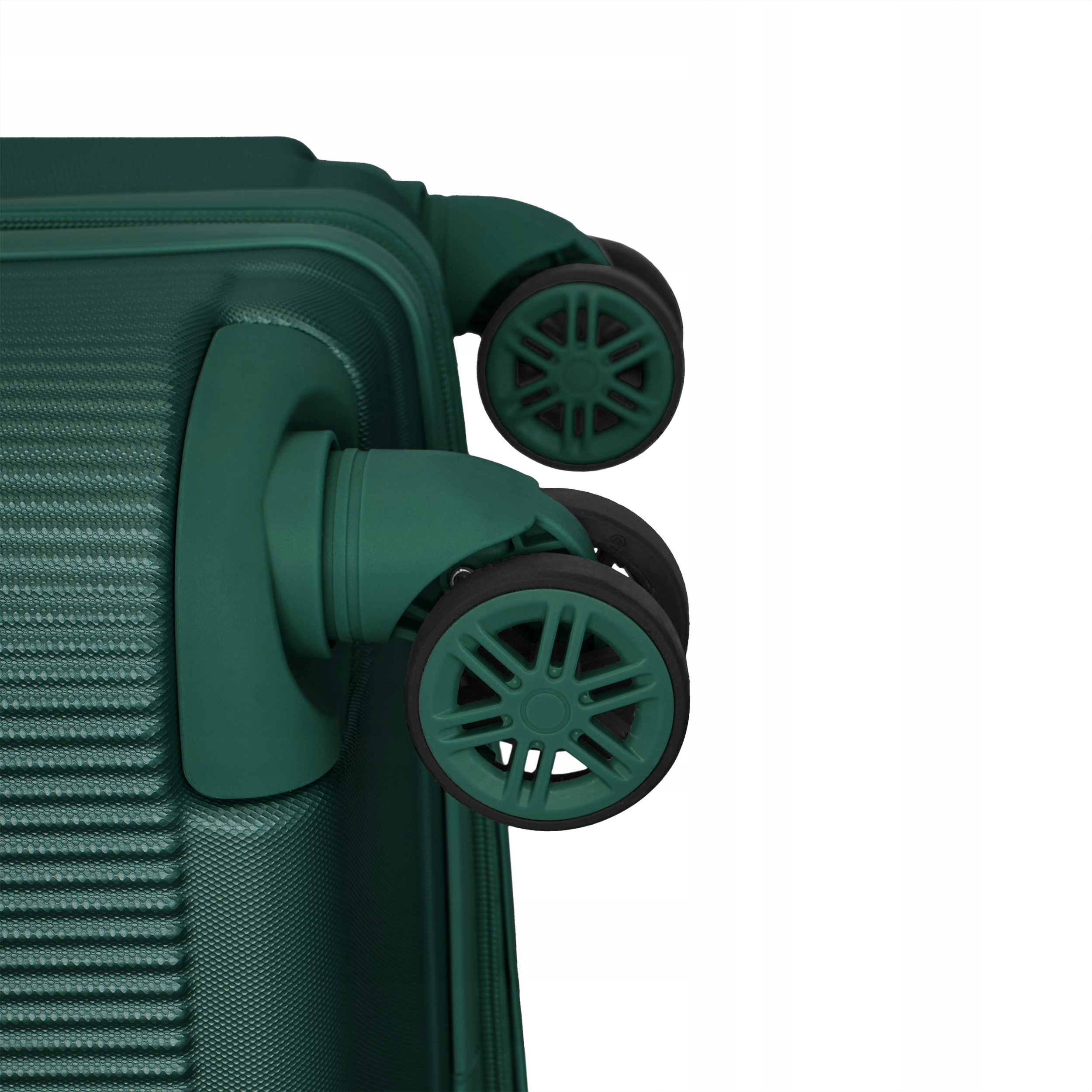 Betlewski zestaw 3 walizek podróż wakacje wygodne duże na kółeczkach Materiał dominujący ABS