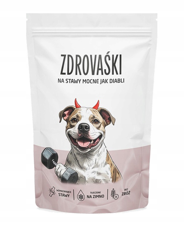 Levně Pokušení Zdrovaśki Na Klouby Silné Jako Ďáblů 160 g Glukosamin