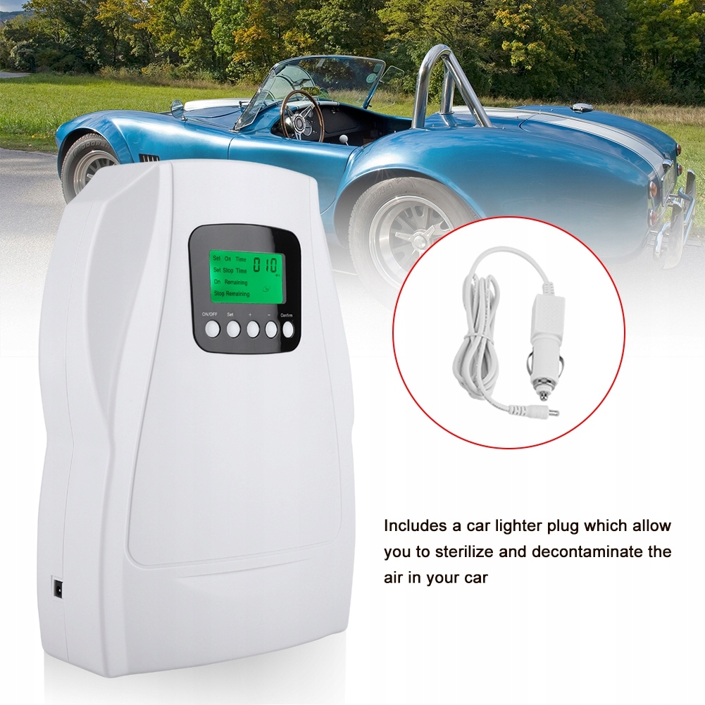 OZONATOR DO SAMOCHODU ŻYWNOŚCI GENERATOR OZONU M mnm Marka bez marki