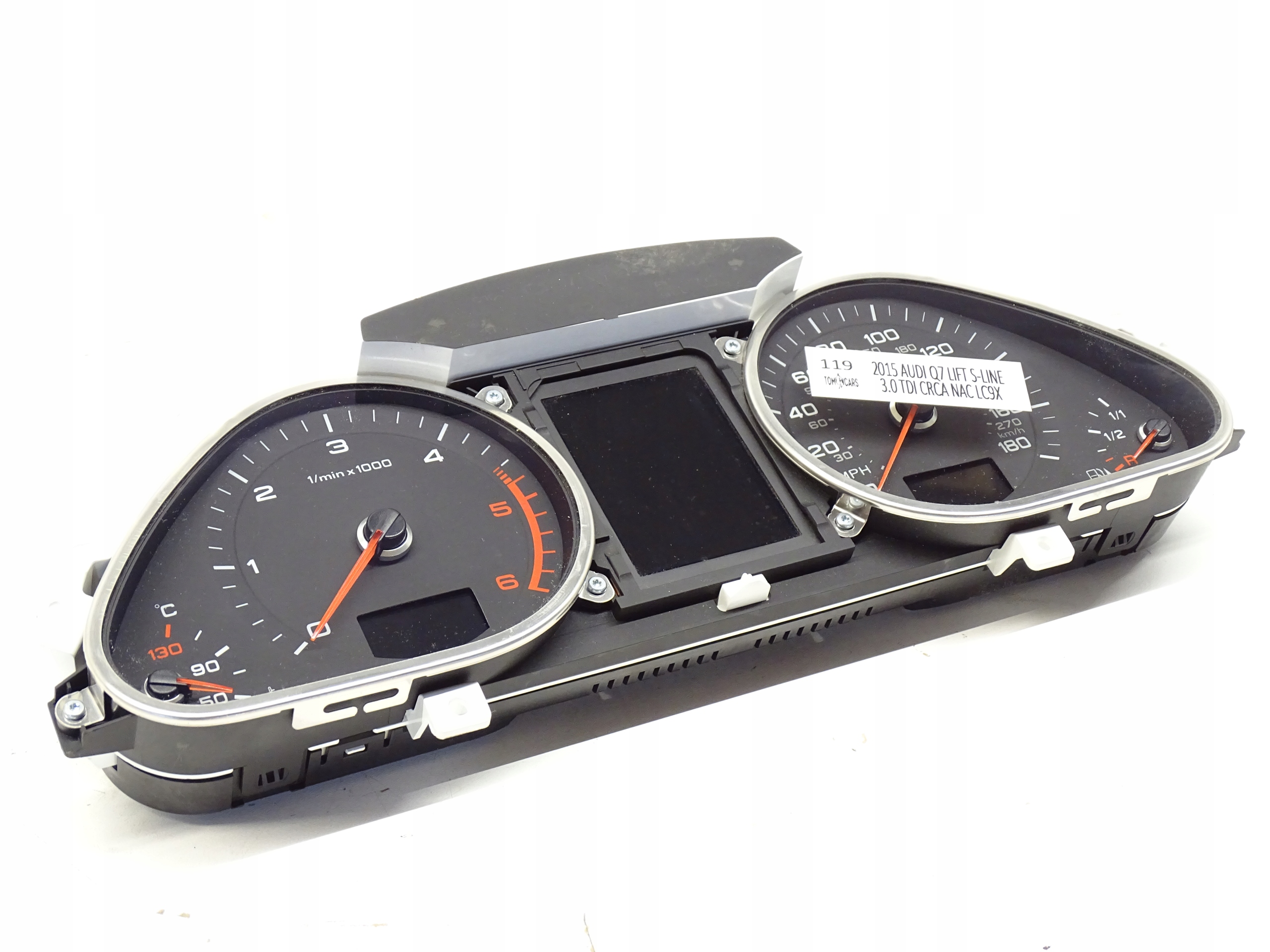 dials clock AUDI Q7 4L LIFT 4L0920985N
