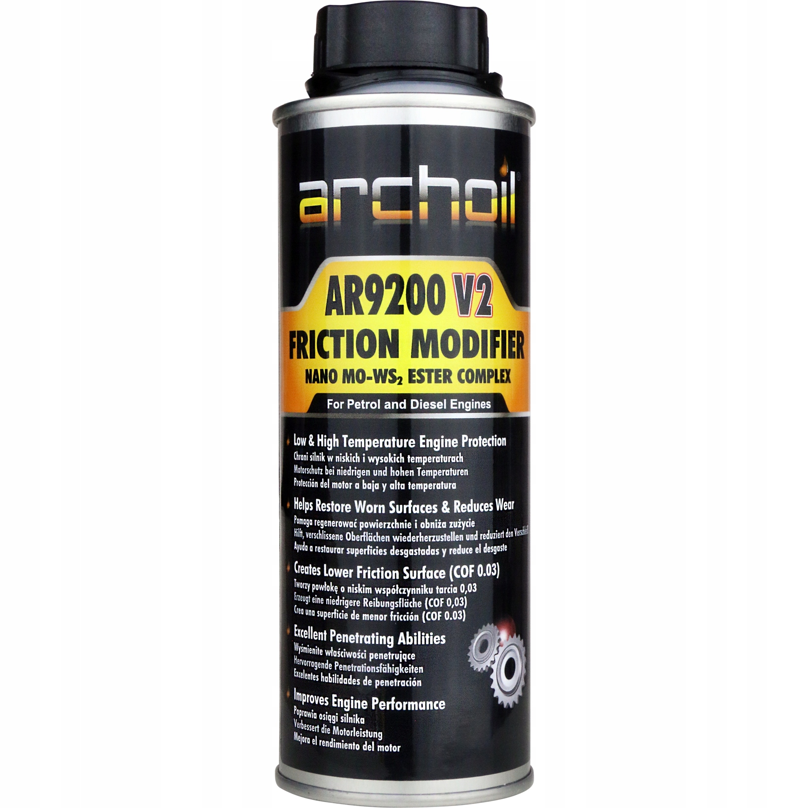 

Modyfikator tarcia Archoil AR9200 v2 Mo-WS2 Estry