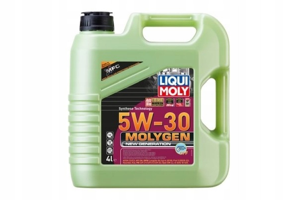 Olej Liqui Moly 5V30 4 L Molygen C2/C3 Sn 229.31 229.51 229.52 LL04