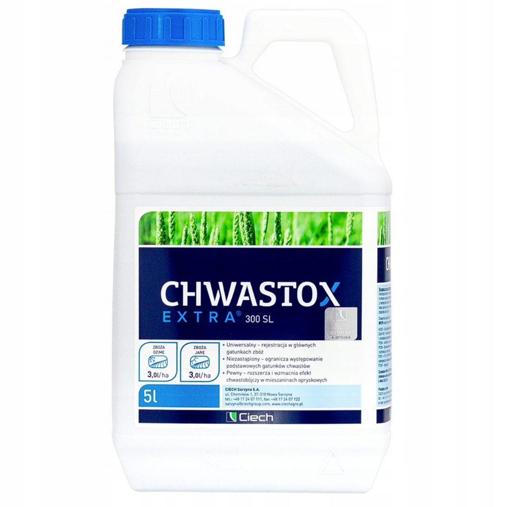 Chwastox Extra 5L Na Chwasty dwuliścienne Środek Chwastobójczy Herbicyd