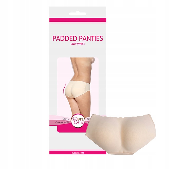

Bye Bra Padded Panties Low Waist M Akcesoria Bieli