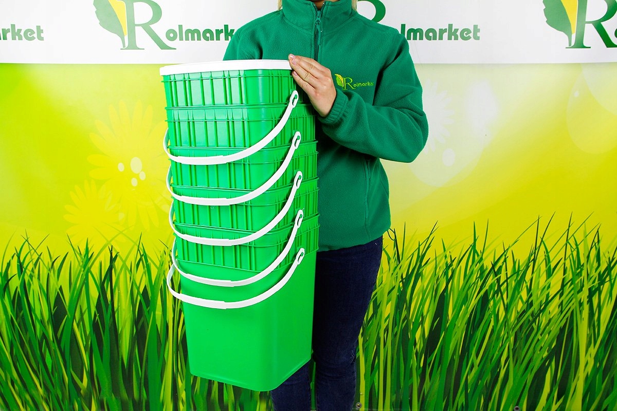 10 SZT BECZKA POJEMNIK WIADRO DO KISZENIA KAPUSTY z deklem 15l + PRZYKRYWKA Kod producenta wiadro spożywcze pojemnik