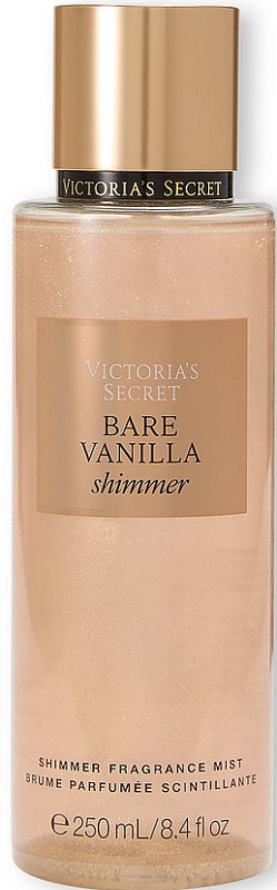 Victoria's Secret Bare Vanilla Shimmer tělová mlha ve spreji ve spreji