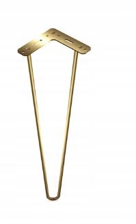

Noga metalowa loft do stołu Hairpin Legs 20cm