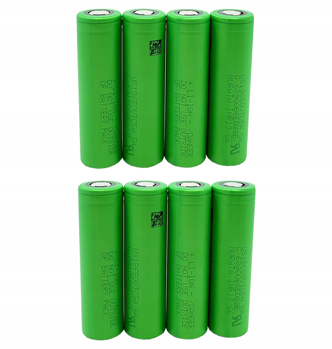 8x článok Sony Murata US18650 VTC5A 2600 mAh