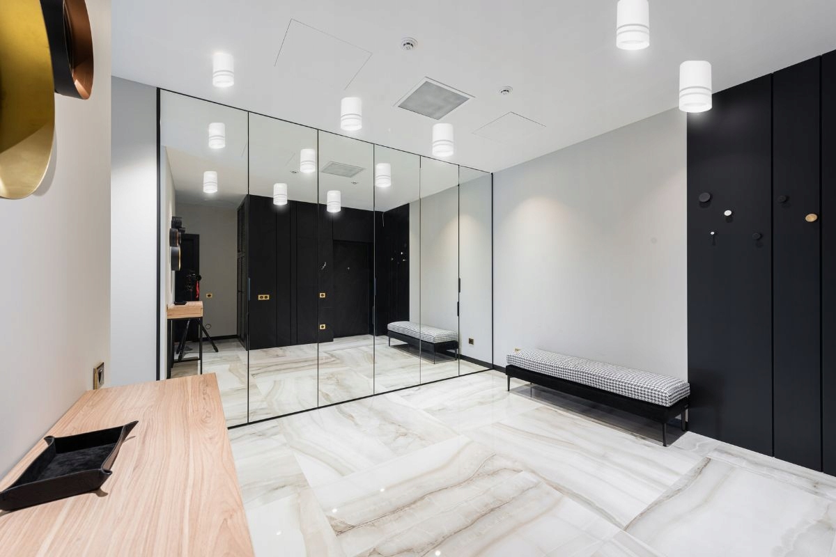 OPRAWA HALOGENOWA natynkowa TUBA LED GU10 80x100mm sufitowa BIAŁA spot Marka Ledhoff