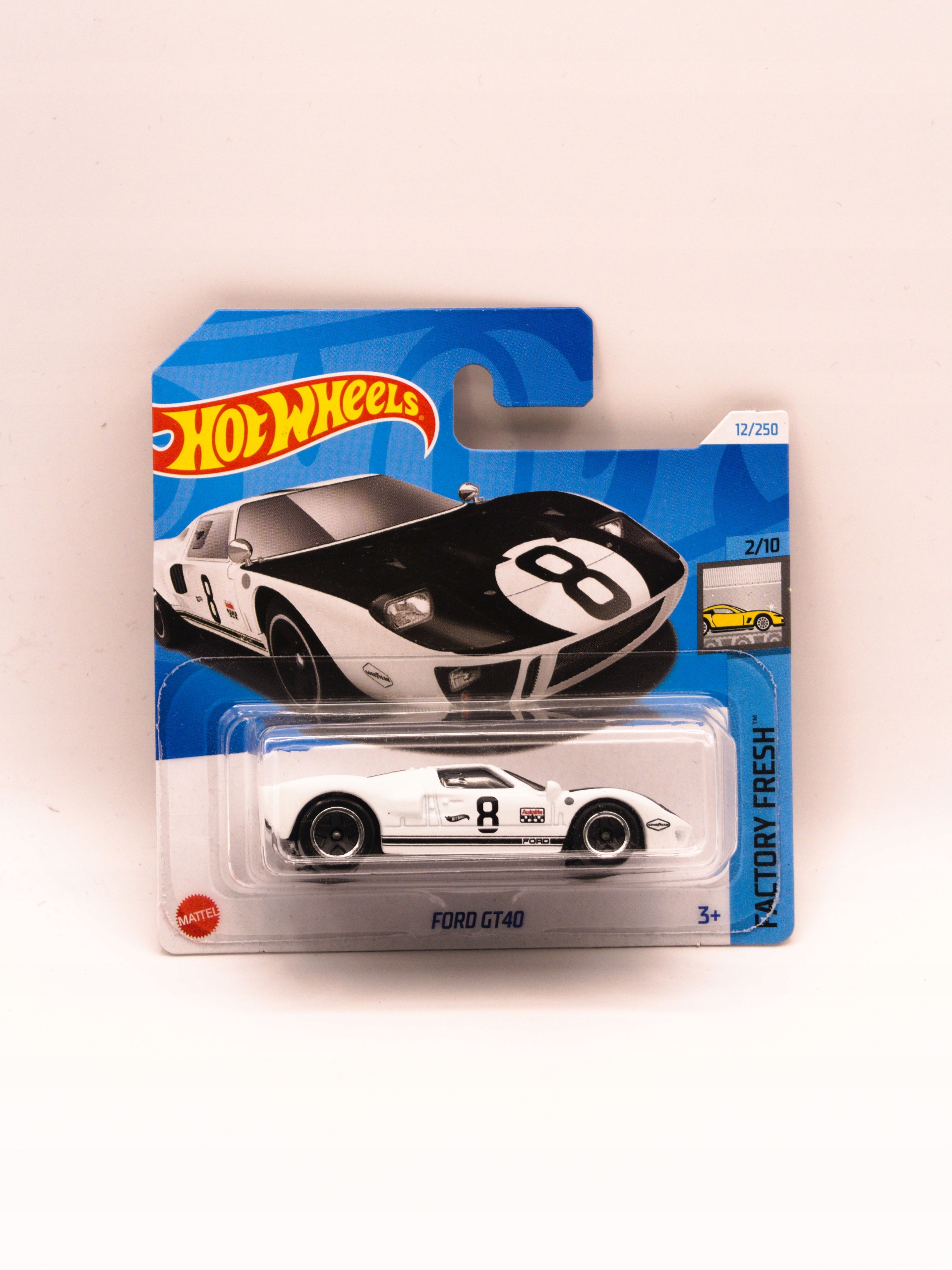 エズゾト　　フォードGT40 Hot Wheels Ford Gt 40 - Serie autek, samochodów i pojazdów dla