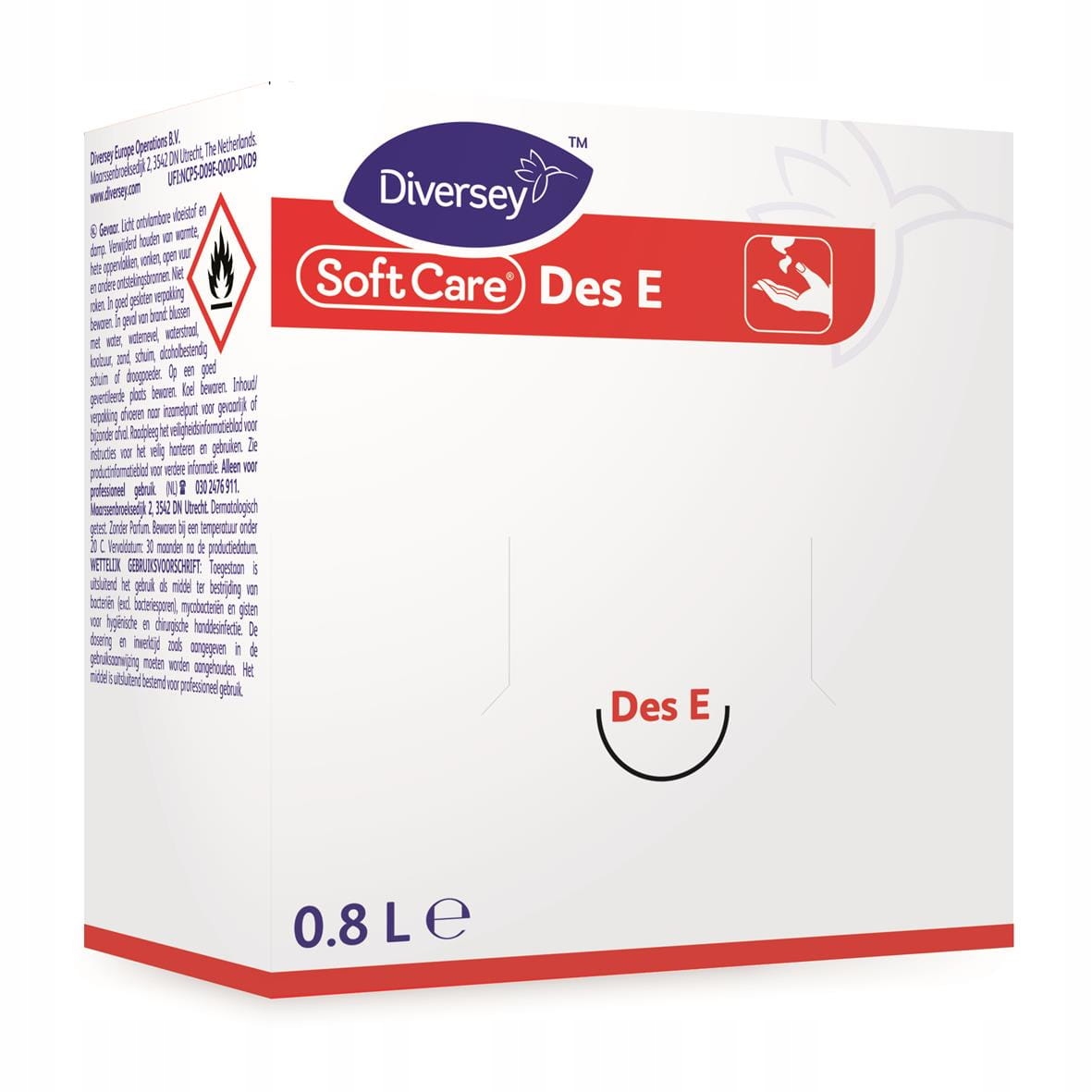 

Diversey Soft Care Des E do dezynfekcji rąk 800 ml