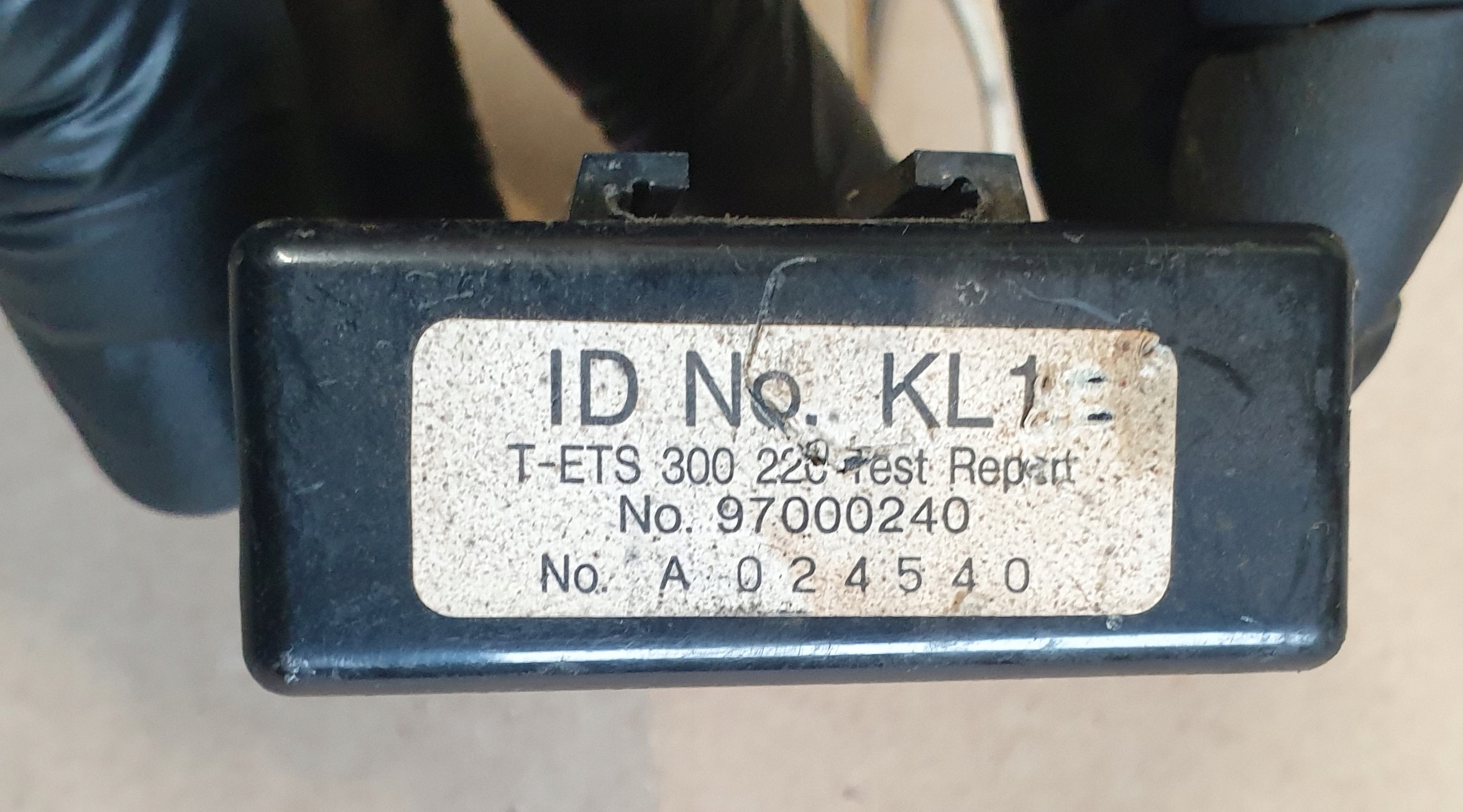 module control unit ELECTRONIC SUZUKI SWIFT 97000240
