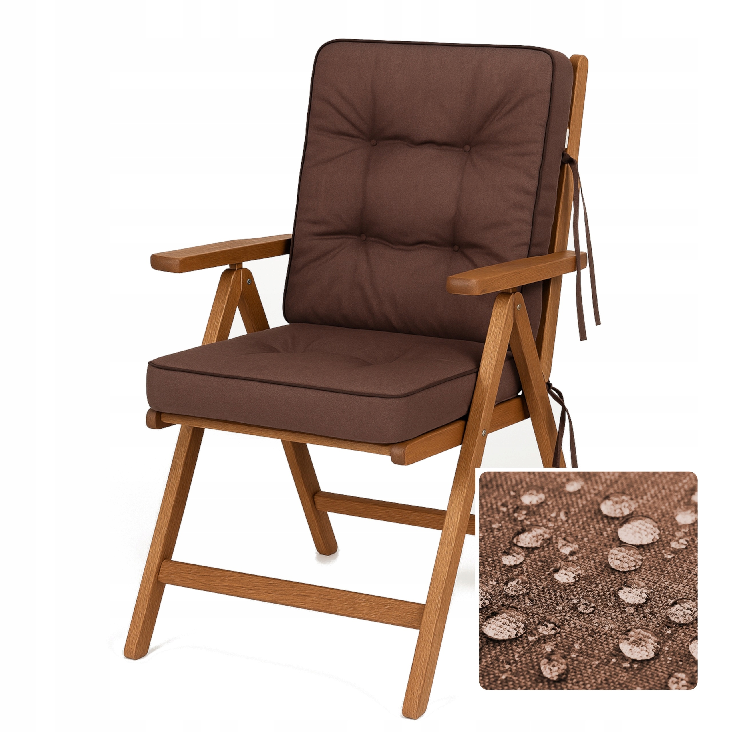 Polštář na zahradní židli Poduška na houpačku Zahradní Lehátko šířka 50 cm