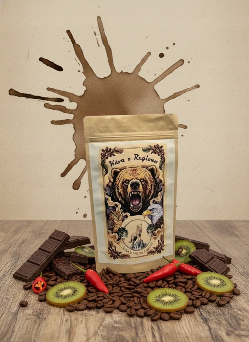 Káva Guatemala El Peňón mletá 500 g French press, Chemex Hrubé mletí