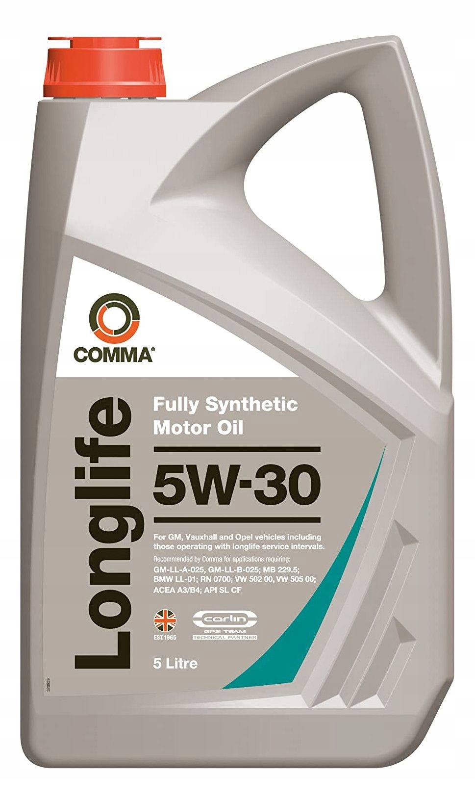 Comma Long Life 5W-30 5 L Motorový Olej GM-LL-A-025 GM-LL-B-025 Mb 229.5 Vw