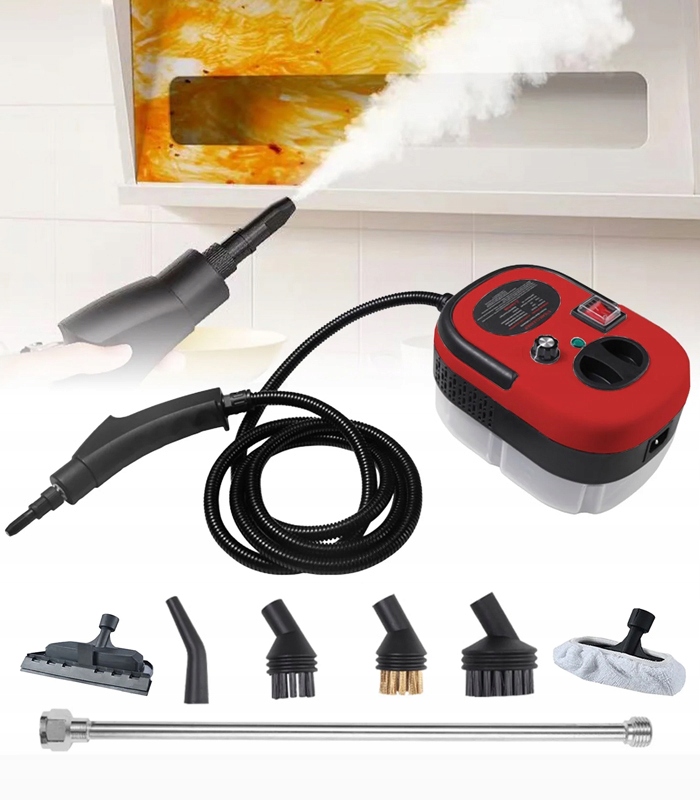 Myjka parowa 1500W parownica czyszczenie bez chemii kuchnia łazienka