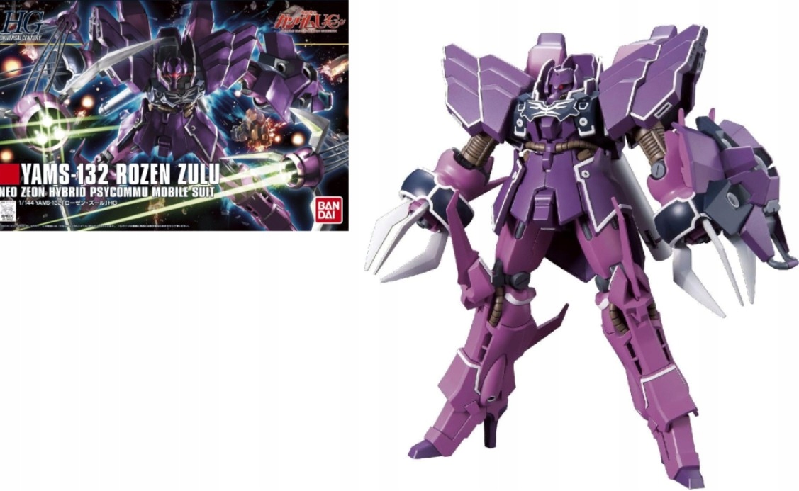 Gundam 1/144 Hguc Rozen Zulu Model Kit