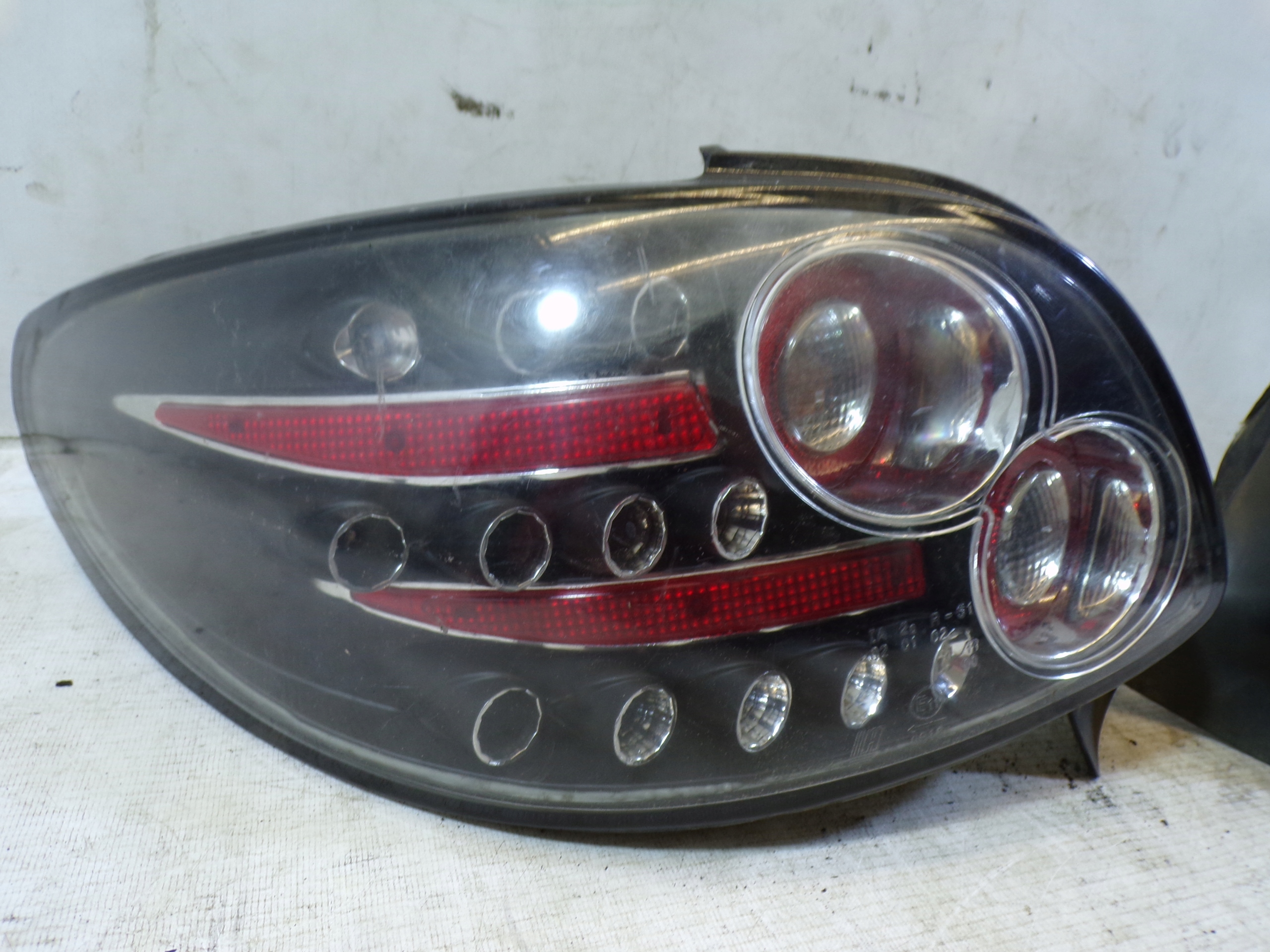lights rear. rear part left right LED PEUGEOT 206 CC (K1)