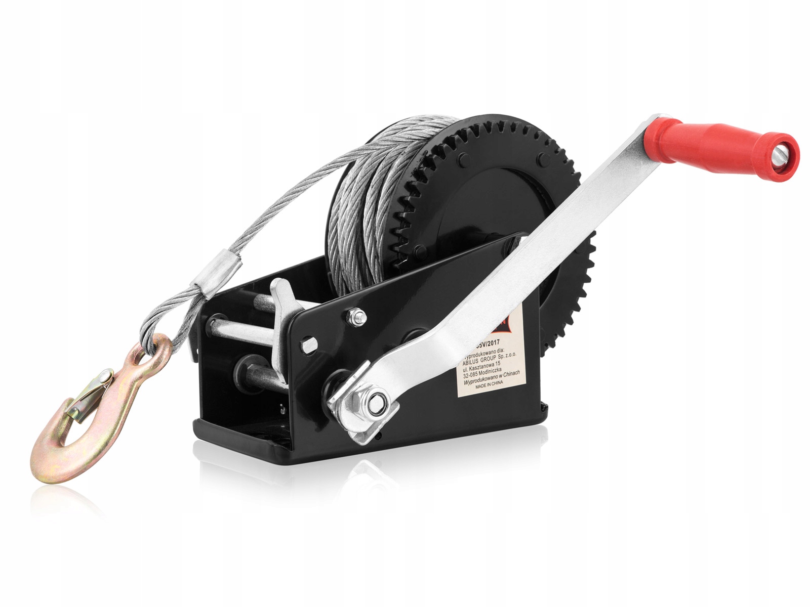 Ruční Lanový Klikový Naviják 1588 kg Naviják