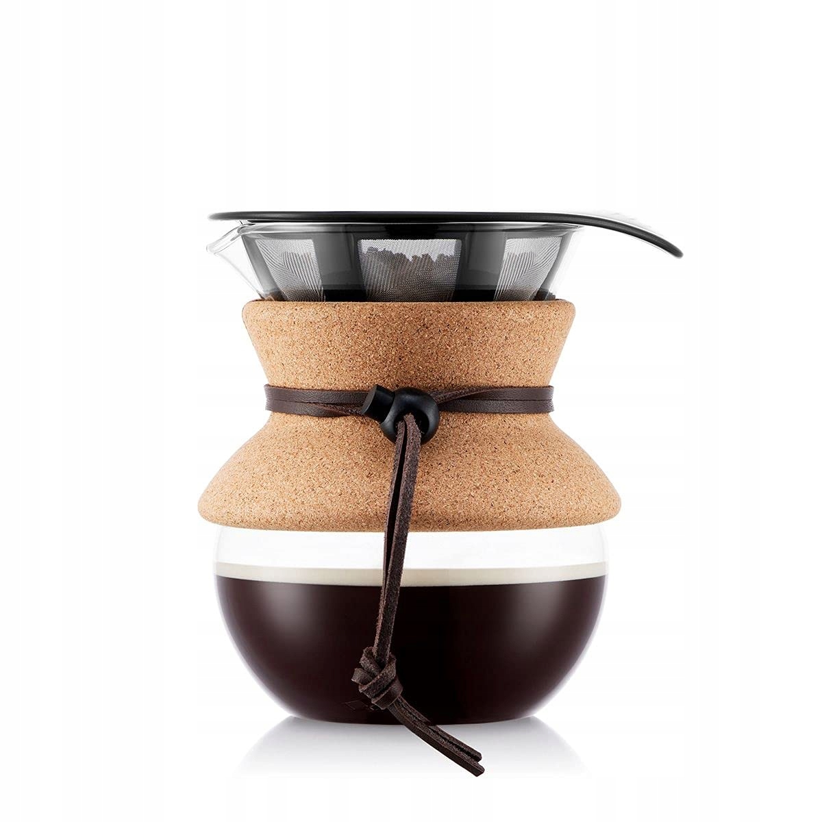 Kávovar Bodum Pour Over Cork 0,5 l, permanentní filtr 11592-109