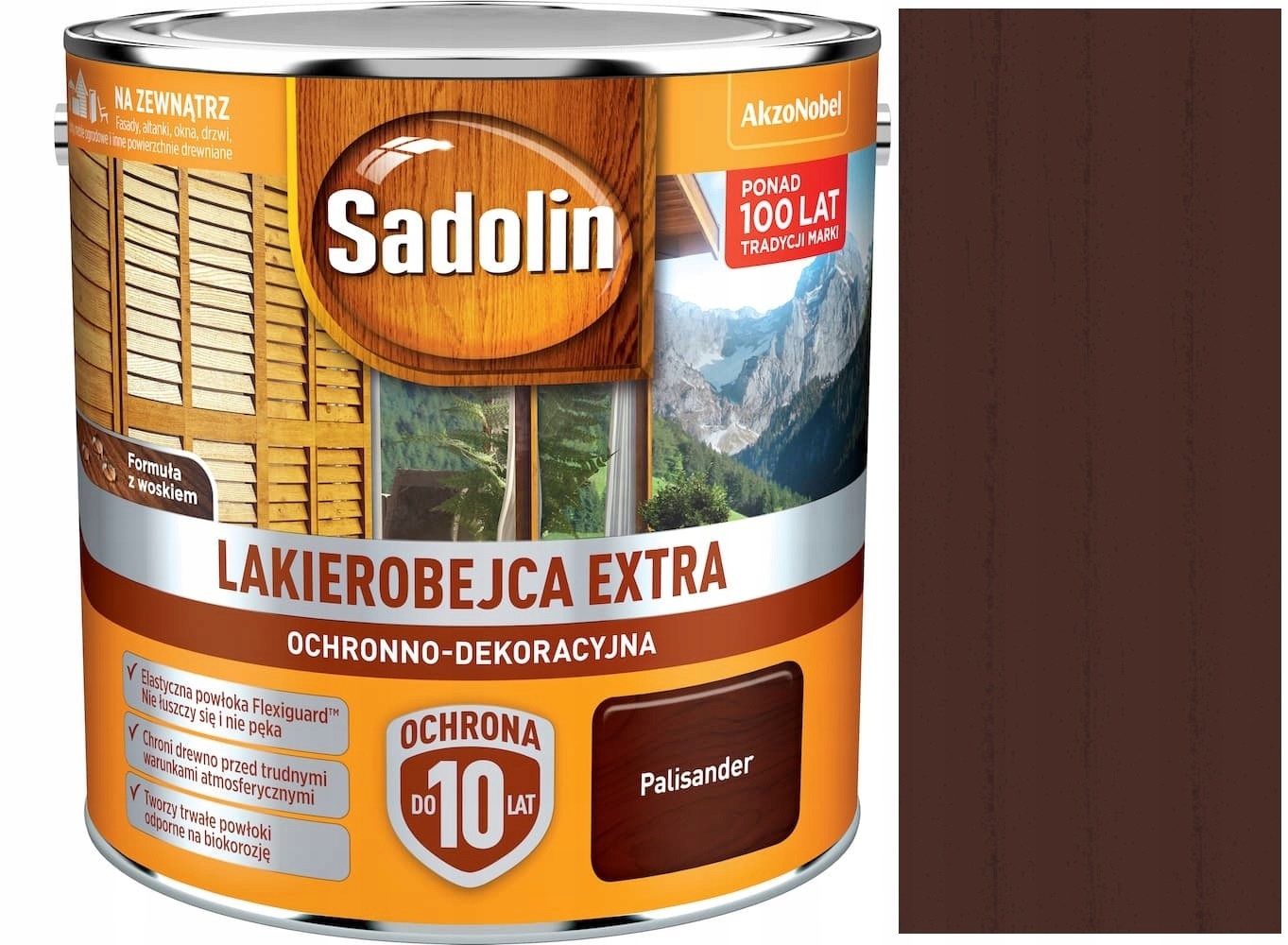 

Sadolin Extra Lakierobejca 2,5L Palisander