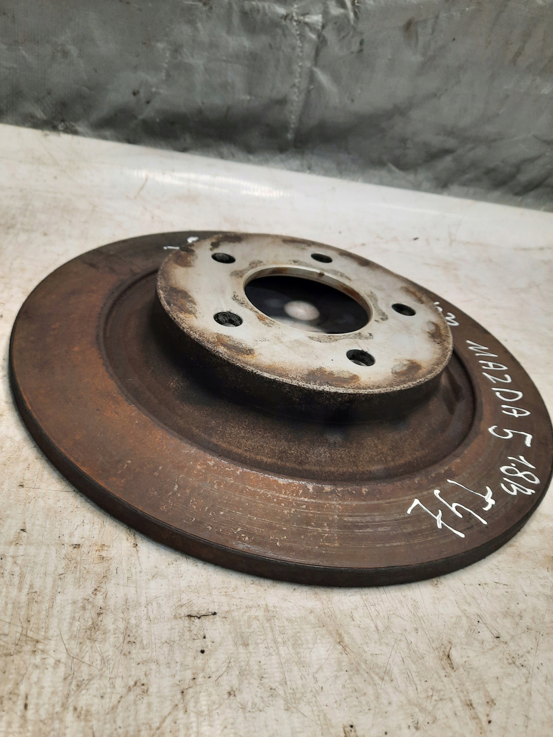 Bremsscheibe bremsen 2SZT TYLTYLNE MAZDA 5 1.8 B