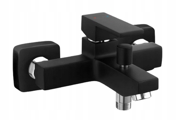 Ferro Nástenná Vaňová Batéria Zicco Čierna, Čierna