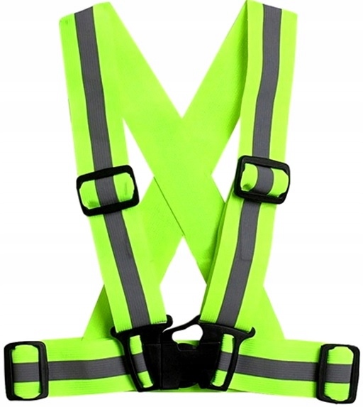 

Kamizelka Odblaskowa ostrzegawcza szelki Hi-vis