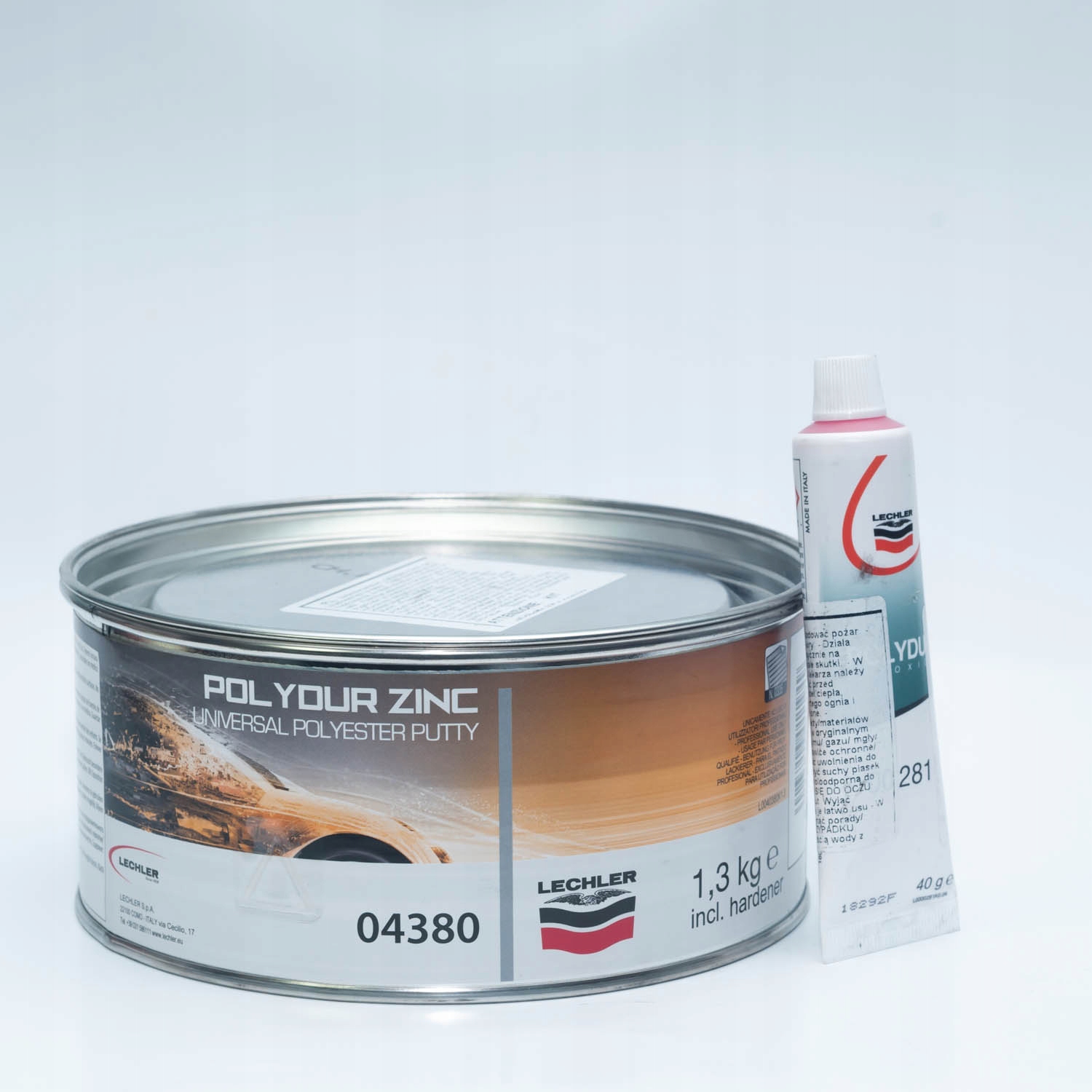

Lechler Polydur Zinc Szpachlówka na goły metal