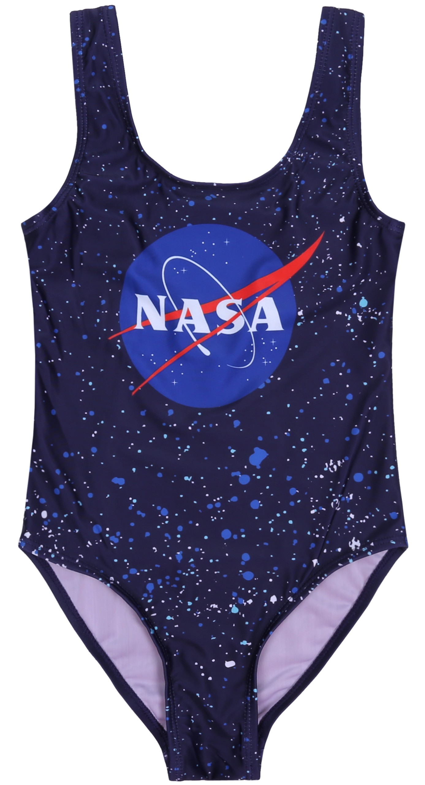 

Granatowy jednoczęściowy strój kąpielowy Nasa