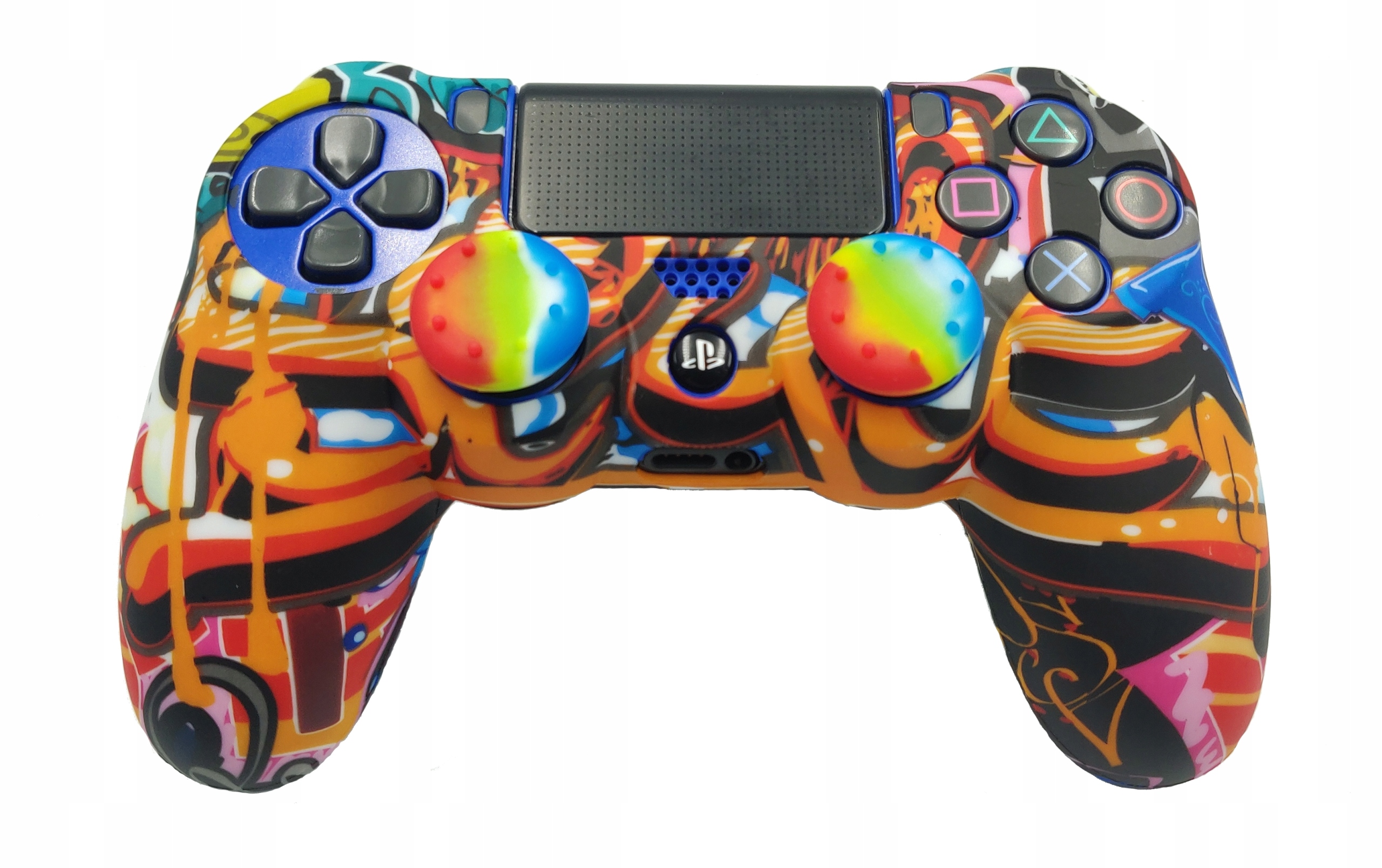 POKROWIEC ETUI OSŁONA SYLIKON PANDAREN pada PS4 Honey Comb Plastry Miodu