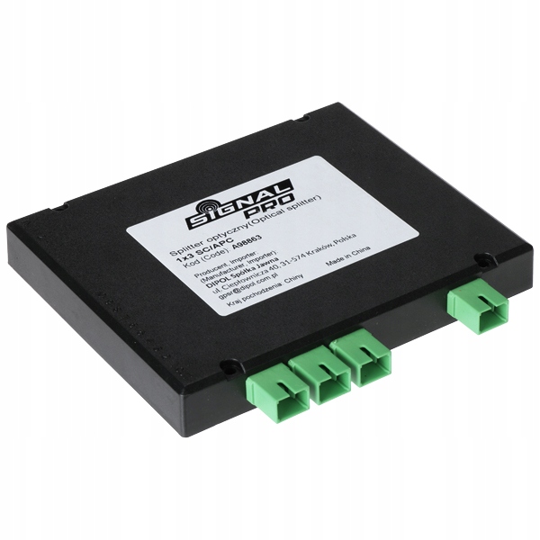 SPLITTER OPTYCZNY SO-1/3-SC/APC-SIG SIGNAL PRO