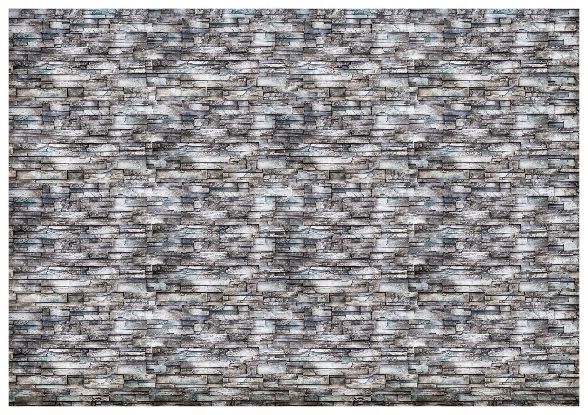 Fototapeta Kamenná stena Sivý kameň s murovaným efektom 368x254 lepidlo