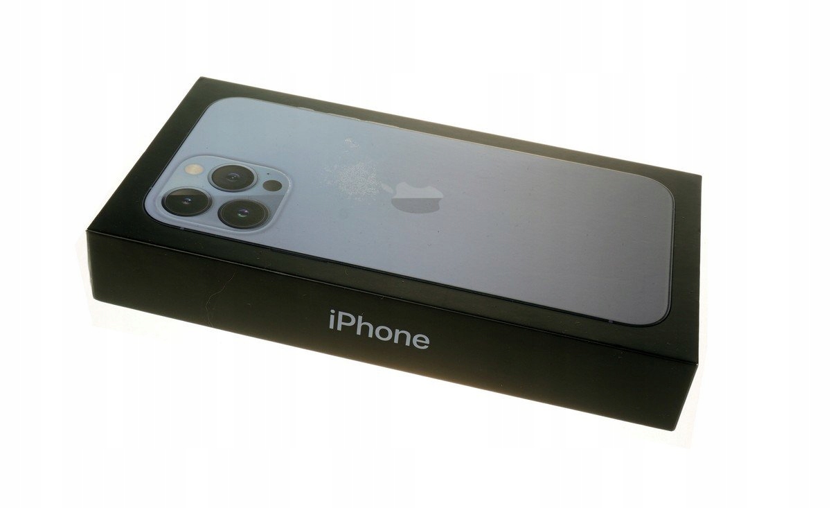 Pudełko Apple iPhone 13 Pro Max 1TB niebieski A2643 ORYG