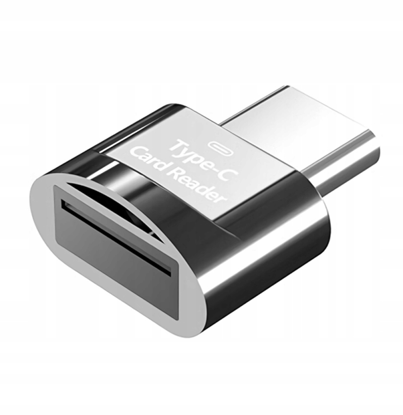 CZYTNIK USB-C KART MICRO SD ALUMINIOWY Bardzo wysoka jakość