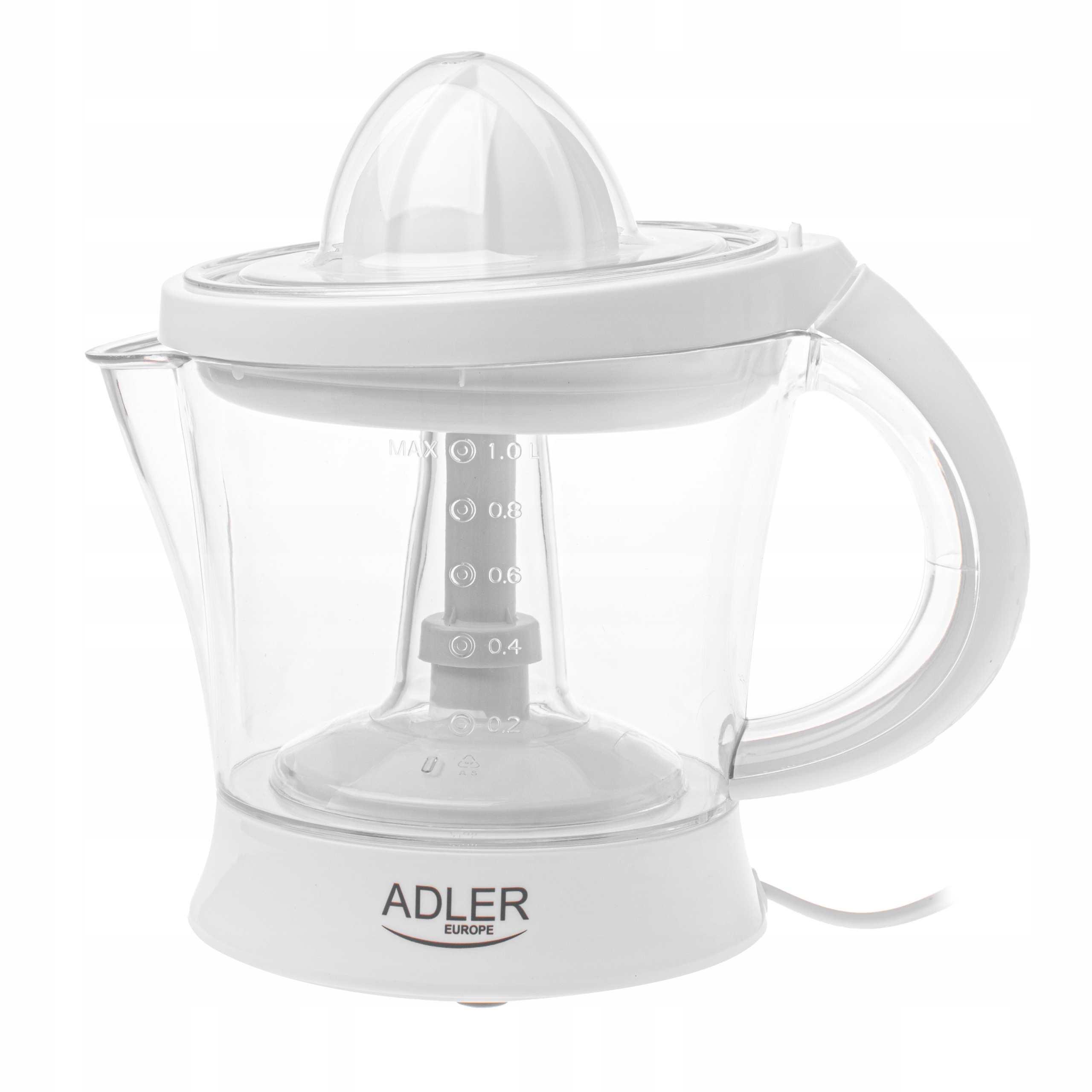 Adler Citrus Juicer Ad 4014 Type Citrus juicer White 40 W Number