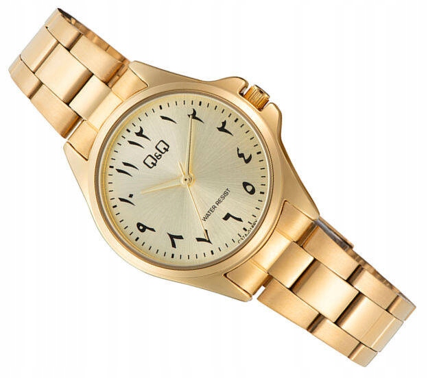 Čitelné Klasické Dámské Hodinky C37A-018P Zlaté Čitelné Na Náramku