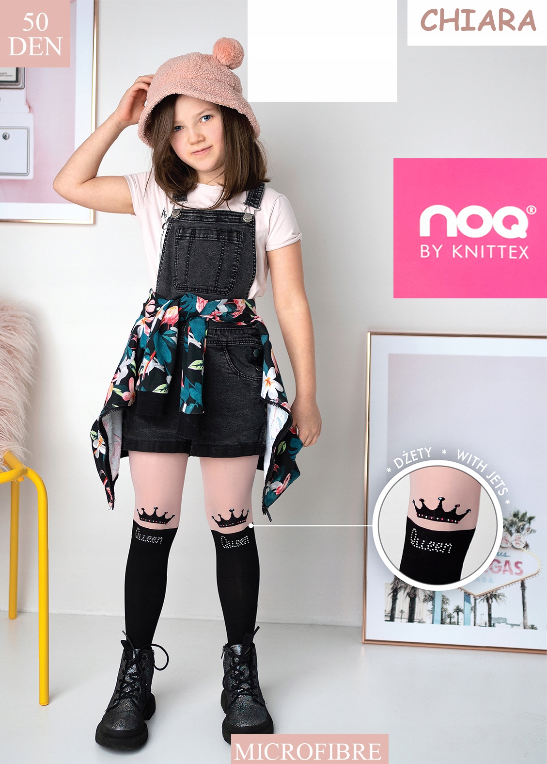 

Knittex rajstopki Chiara 50 den Korona 128-134