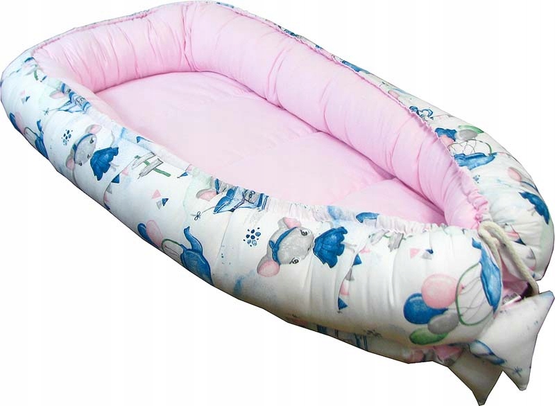 Kokon niemowlęcy, kojec dwustronny, gniazdo 2w1