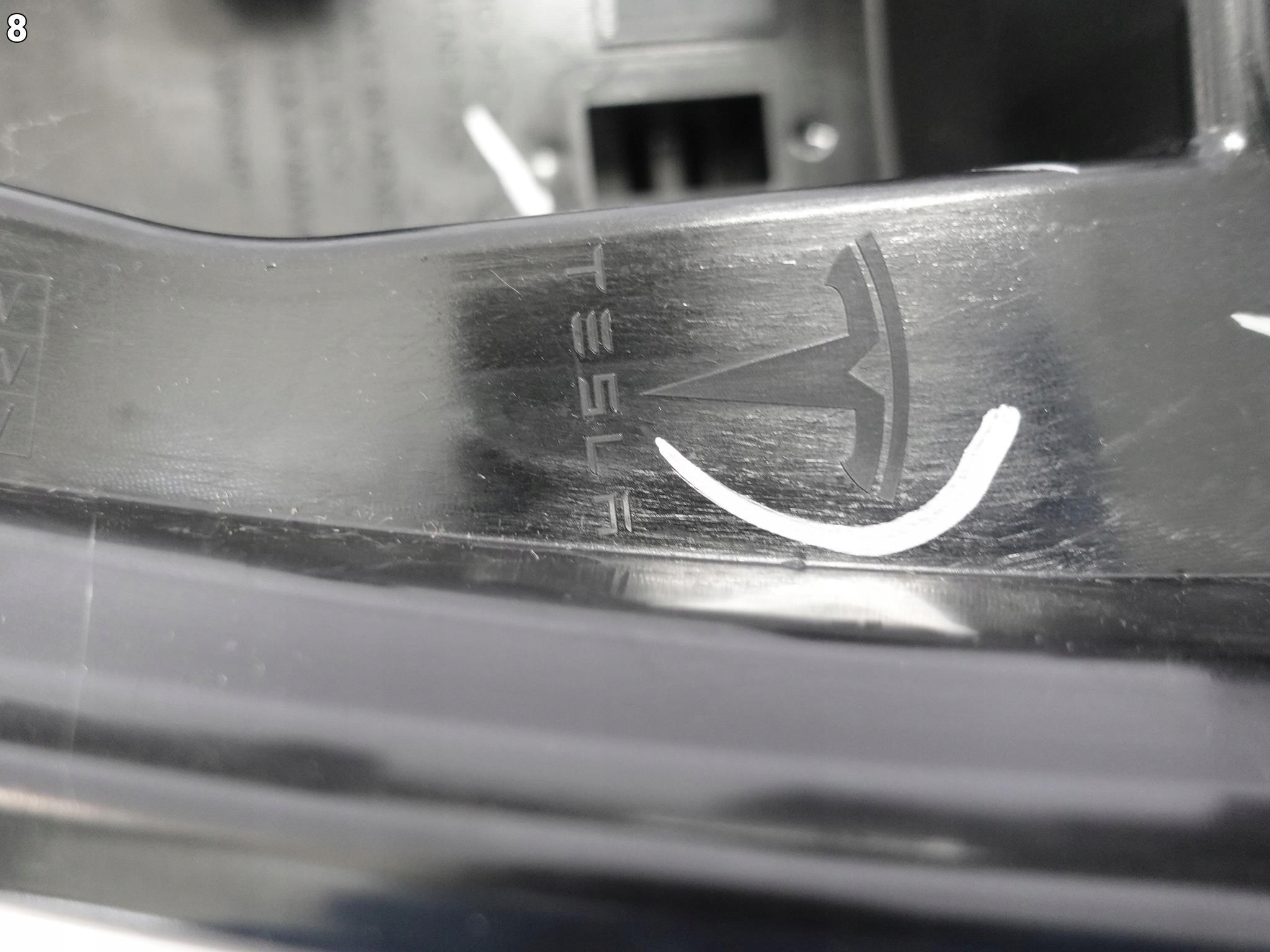 TESLA MODEL X 15- LED DRL Nebelscheinwerfer rechts IDEALNY