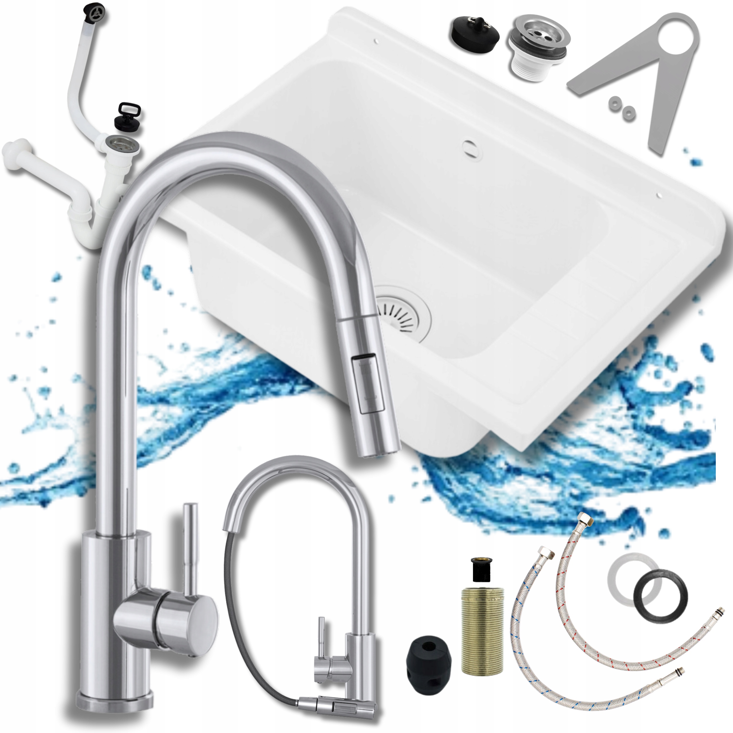 Technický Dřez Pracovní Komora Prádelna Garáž Kotelna Výsuvná Baterie