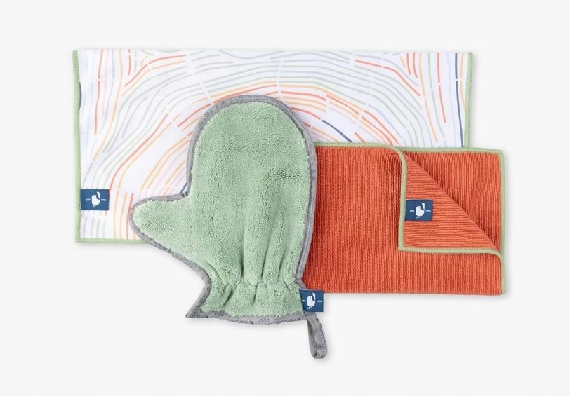 Norwex Prachová rukavice, Utěrka na sklo, Utěrka Enviro s BacLock orig.