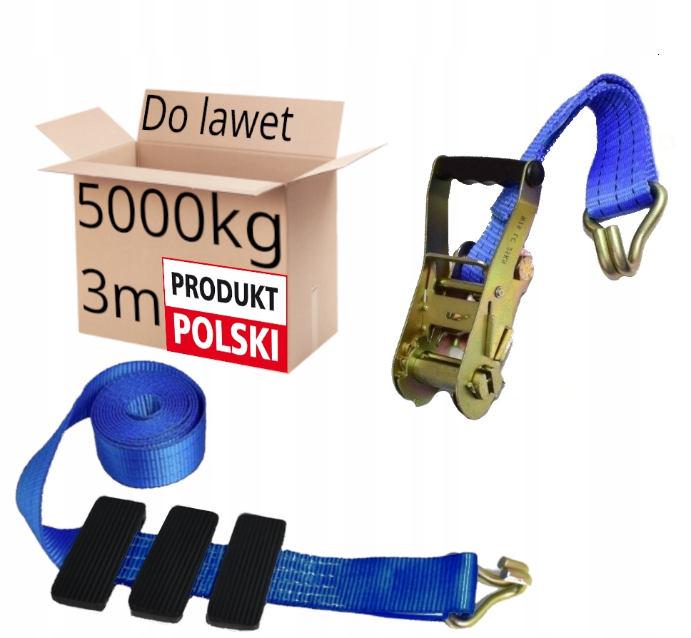

Pasy Transportowe Do Lawet 5T 3M Trzypunktowe