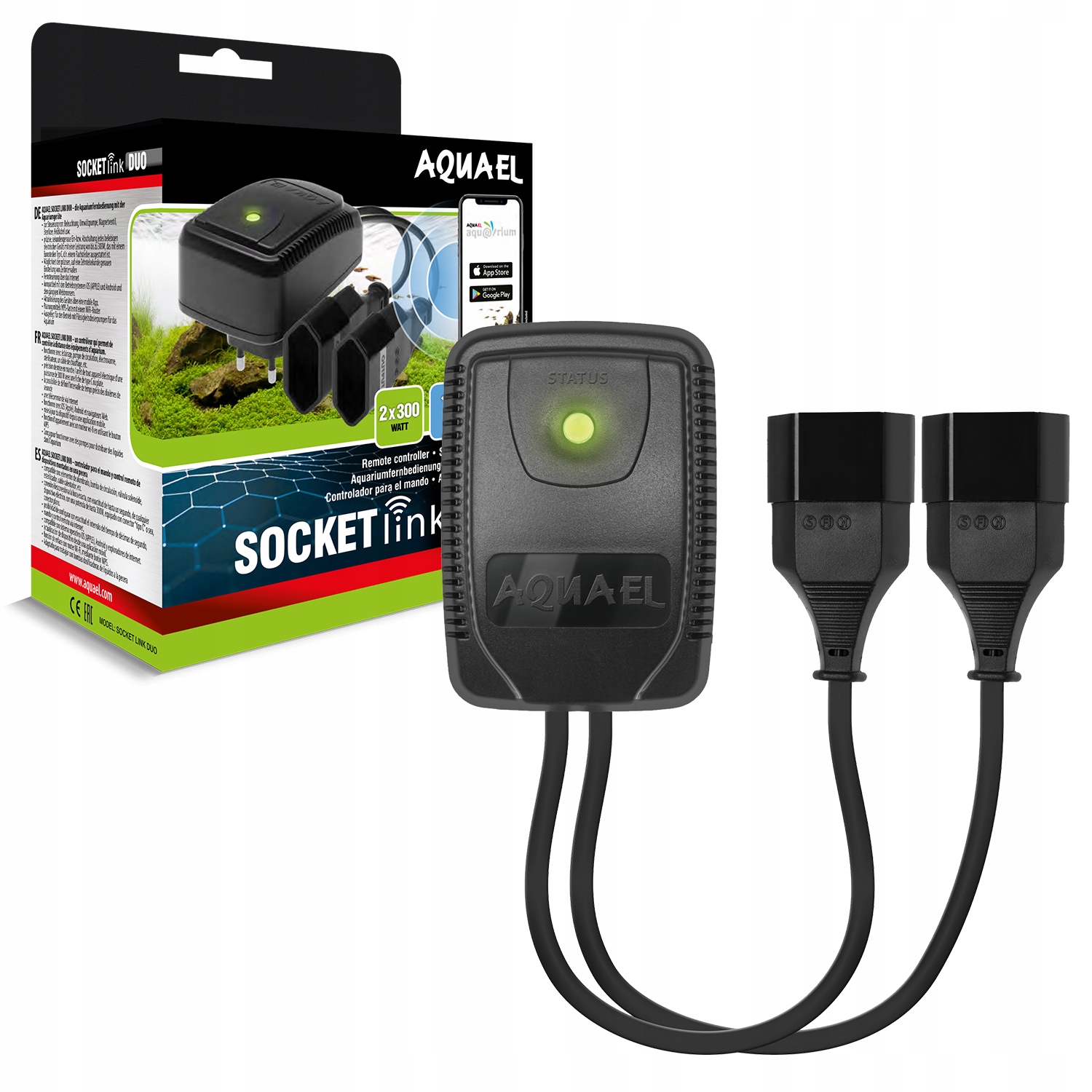 

Aquael Socket Link Duo Sterownik WiFi Do Akwarium