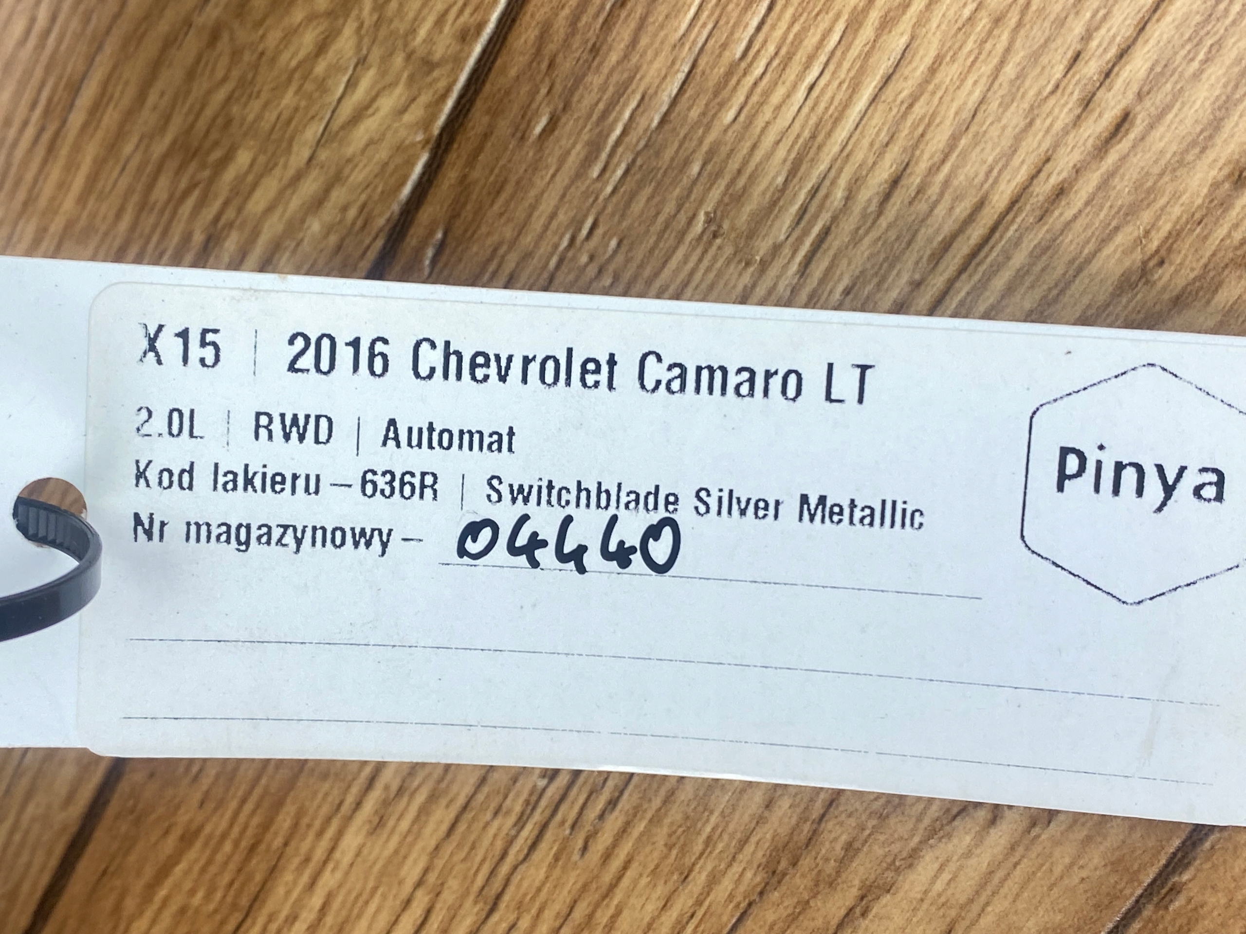 Odma separator Chevrolet Camaro 2016+ USA