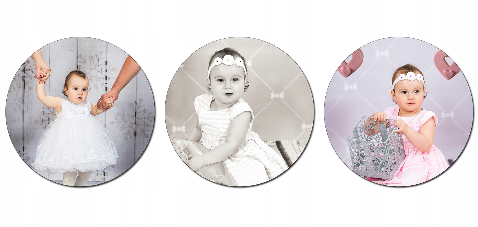 Foto Naklejki z Twoim zdjęciem 3 x koło 58 mm