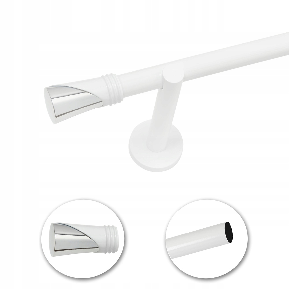 

Karnisz 250 cm klasyczny biały 19 mm Design MID